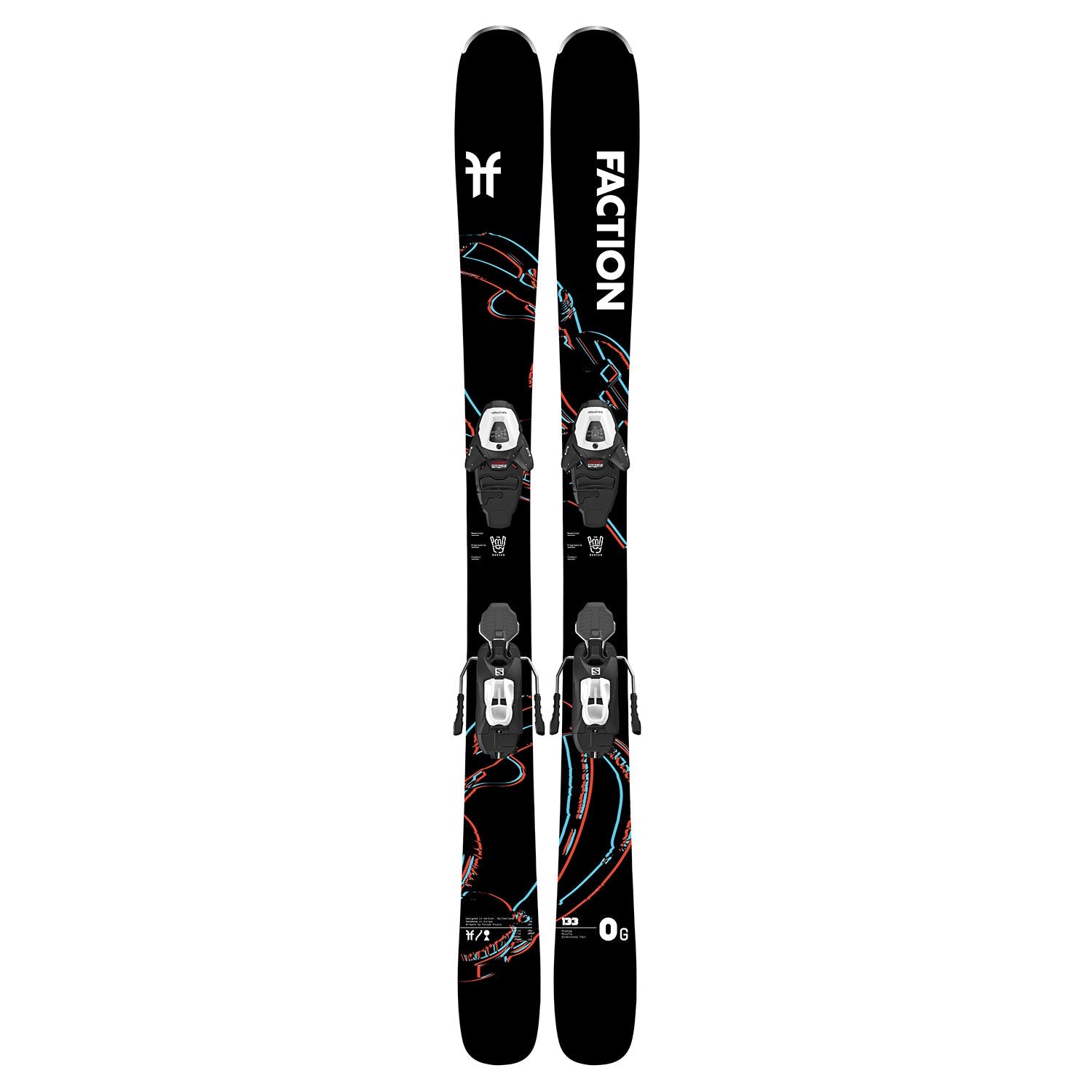 Faction Skis Prodigy 0 Grom + Bindings bundle 2024 Ski package